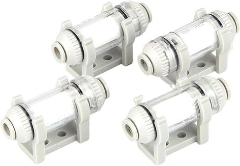 1pcs ZFC Series ZFC100-04B/06B/200-06B/08B Pneumatic Vacuum Filter Line Air Filter(ZFC200-06B) in Saudi Arabia