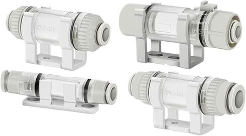 1pcs ZFC Series ZFC100-04B/06B/200-06B/08B Pneumatic Vacuum Filter Line Air Filter(ZFC200-06B) in Saudi Arabia