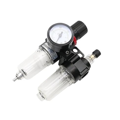 AFC2000 AFR2000 + AL2000 G1/4 زيت ضاغط الهواء ومرشح الهواء فاصل المياه (PC 8MM تركيب) in Saudi Arabia