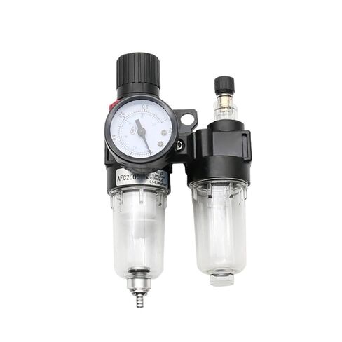 AFC2000 AFR2000 + AL2000 G1/4 زيت ضاغط الهواء ومرشح الهواء فاصل المياه (PC 8MM تركيب) in Saudi Arabia