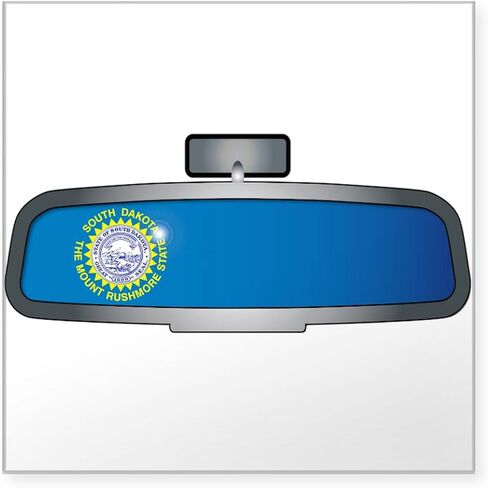 CafePress Mt. Rushmore South Dakota Sticker Square Bumper Sticker Car Decal in Saudi Arabia