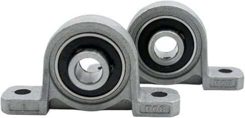 2pcs Zinc Alloy Pillow Block Bearing KP08 KP000 KP001 KP002 KP003 KP004 Bore 8mm 10mm 12mm 15mm 17mm 20mm Mini Bearings(KP001 12mm) in Saudi Arabia