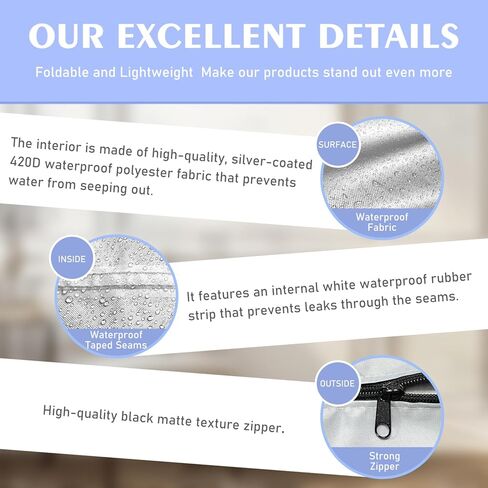 3 حزمة من ملابس الطفل حفاضات رطب الجفاف الأكياس الجافة المقاومة للماء ، 12 "x16" ، نسيج بوليستر متين مع شريط مقاوم للماء ، ملابس السباحة الرطبة والمنشفة للسفر الشاطئ الصالة الرياضية ، مع مقبض وسحاب ، أسود ، أسود in Kuwait