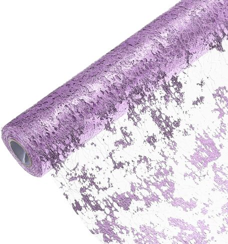 uxcell Lake Blue Table Runner Roll 11.4" x 45 Feet Sequin Foil Metallic Mesh Table Runner Decor Table Decorations for Wedding, Birthday Party, Christmas, New Year in Kuwait
