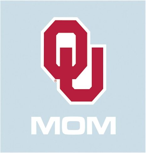 Craftique Oklahoma Decal (OU MOM Decal (5''6''), 5 in) in Saudi Arabia