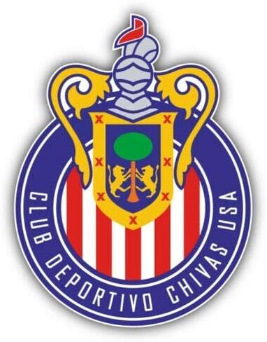 CD Chivas USA Soccer Football Sticker Graphic - Die Cut Sticker, High Resolution Top Grade Vinyl in Saudi Arabia
