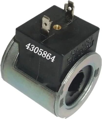 NT855 QSM11 مضخة هيدروليكية لطف 4305864 4305872 6306024 ملف لولبي لولفي 2 SPADE 12VDC 24VDC لـ R305 واحد (6301012 12VDC Re) in Saudi Arabia