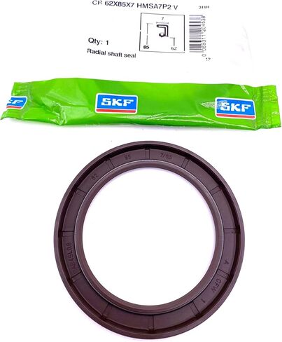 SKF 62x85x7 مم HMSA7P2 V FMK Metric Oil Seal شفة مزدوجة مع الربيع in Saudi Arabia