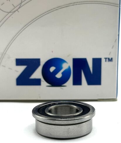 Zen F63800 2RS Deep Groove Ball Bearing, Flange on Outer Ring 10x19x7 mm in Saudi Arabia