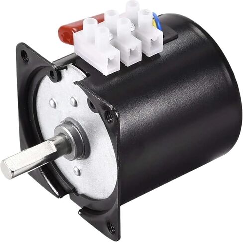 محرك متزامن 14W 60KTYZ AC110V/220V محرك كهربائي متزامن ترس المعادن 50/60 هرتز قطر العمود المركز 8 مم محرك AC (110 فولت 5RPM) in Kuwait
