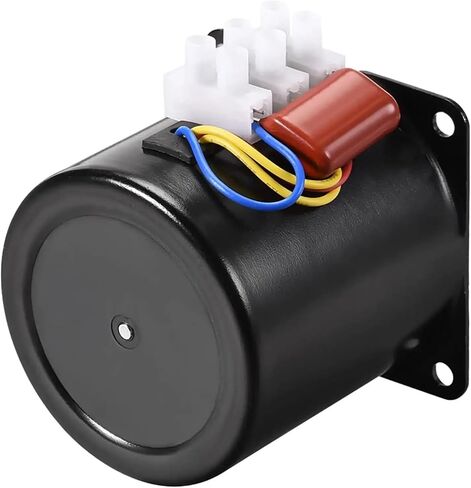 محرك متزامن 14W 60KTYZ AC110V/220V محرك كهربائي متزامن ترس المعادن 50/60 هرتز قطر العمود المركز 8 مم محرك AC (110 فولت 5RPM) in Kuwait