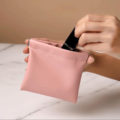MIAO JIN 4 PCS Small Coin Purse Bulk, Squeeze Mini Coin bag Pouch Kit Pouch Accessories Organizer for Headphones Jewelry Women in Saudi Arabia