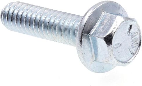 Prime-Line 9090665 Senrated Flange Bolt ، 1/4 In-20 × 1 في ، الصلب المغطى بالزنك ، حزمة 25 in Saudi Arabia