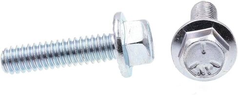 Prime-Line 9090665 Senrated Flange Bolt ، 1/4 In-20 × 1 في ، الصلب المغطى بالزنك ، حزمة 25 in Saudi Arabia