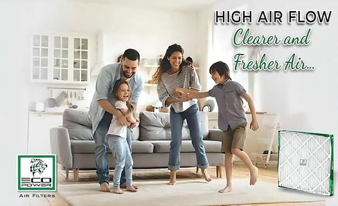 20x25x1 Air Filter MERV 8 (2-Pack) - Pleated Air Conditioner HVAC AC Furnace Air Filters Replacement, SB12698 (20x25x1 2-pack) in Kuwait