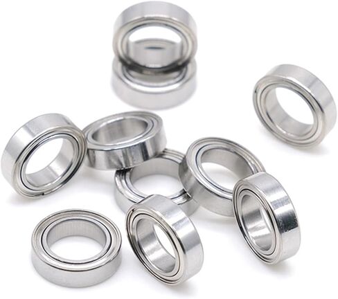 SMR117W2.5 7x11x2.5 مم تحمل الفولاذ المقاوم للصدأ مصغرة محامل الكرة المفتوحة S MR117 677 617/7 5pcs in Saudi Arabia