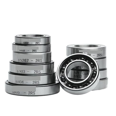 1 أجهزة كمبيوتر من 6902 دراجة هجينة السيراميك تحمل ABEC-9 6802 6803 6805 6000 6001 6903 15267 17287 18307-2RS Mountain Bike Beike (6001-2RS (12x28x8)) in Kuwait