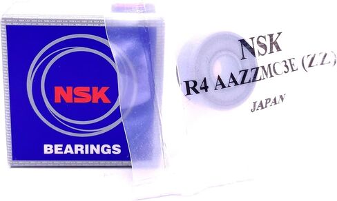 NSK R4A ZZ M C3 Deep Groove Ball Bearing, Metal Shielded 1/4" x 3/4" x 9/32" in Saudi Arabia