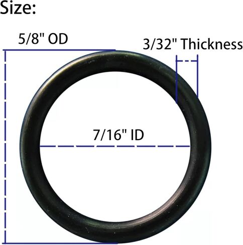 100pcs O-Rings 3-3/4 "GI Joe استبدال لـ G.I. Joe Action Figure Band Band Foam in Saudi Arabia