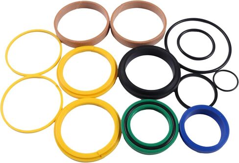Hydraulic Cylinder Seal Kit 991/00025 40MM Rod X 70MM Cyl Compatible with JCB 1400B 1550B 1600B 1700B 214 215 216 217 3C 3CX 3D in Saudi Arabia