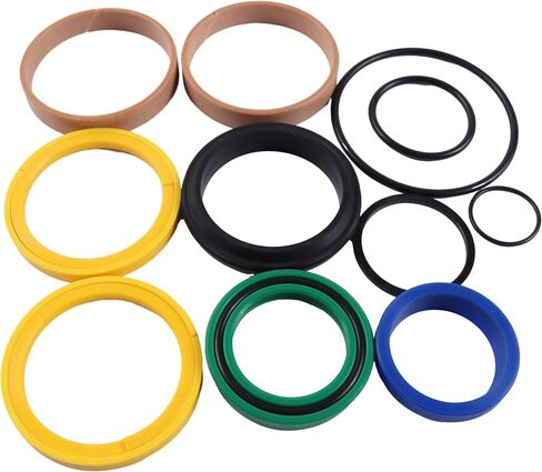 Hydraulic Cylinder Seal Kit 991/00025 40MM Rod X 70MM Cyl Compatible with JCB 1400B 1550B 1600B 1700B 214 215 216 217 3C 3CX 3D in Saudi Arabia