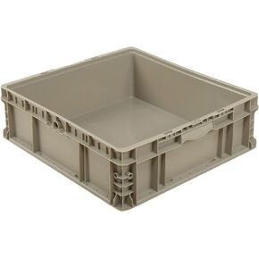 Monoflo Global Industrial Straight Wall Container Solid Gray, 24 x 22 x 7 in Saudi Arabia