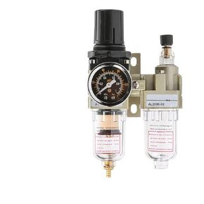 الصرف اليدوي إمدادات الهواء مضخة الهواء ضاغط على مرشح زيت منظم فاصل المياه الهوائي من قطعتين AC2010-02 in Kuwait