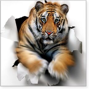 Cafepress Flying Tigers Sticker Square Pumper Sticker Decal in Saudi Arabia
