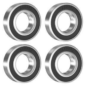 4 PCS 6204 2RS Bearings ، مصنوعة من الحامل الصلب 20 مم × 47 مم × 14 مم ، محامل محمية مزدوجة in Kuwait