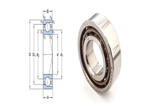1PCS 7002CTYNSULP4 15x32x9 ABEC-7 محمل كرة ملامسة الزاوي in Kuwait