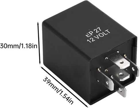 DC12V 150W 5Pin Car LED Electronic Flasher Relay EP27 LED Turn Signal Light Blinker Double Flasher Relays in Kuwait