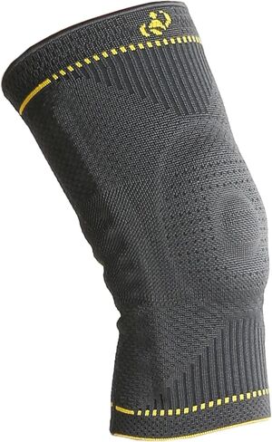 Morsa Cyberg Knee Support for Women ، ركبة الركبة للرجال ، الغضروف المفصلي ، الفولاذ المقاوم للصدأ مع الإقامات المرنة ، كم الركبة الرضفة ، الضغط ، الاستقرار ، الملاءمة ، مضاد للتعرق ، للجنسين ، الرمادي (كبير) in Saudi Arabia