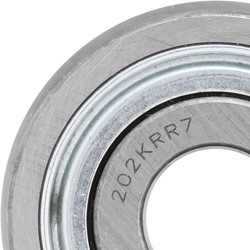 [2-Pack] 202KRR7 - Agricultural (AG) Cam Follower Bearing - Inner Diameter: 1/2 in (12.7 mm) - Outer Diameter: 1.5 in (38.1 mm) - Width: 0.567 in (14.4 mm) in Saudi Arabia