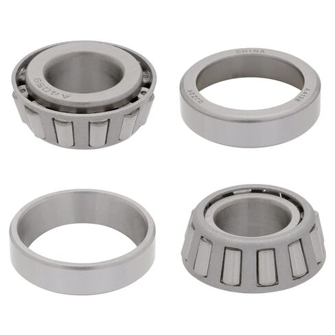 Cone: A4059 Race: A4138 - Tapered Roller Bearings 0.590" x 1.378" x 0.433" (ID x OD x W) | 14.989 mm x 34.989 mm x 10.998 mm (ID x OD x W) Wheel, Axle, Transfer Case Output Shaft - 2 Sets in Saudi Arabia