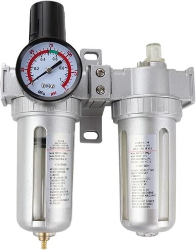 SFC200 SFC300 SFC400 1/4" 3/8" 1/2" Air Compressor Oil Lubricator Moisture Water Trap Filter Regulator with Mount(SFC300) in Saudi Arabia