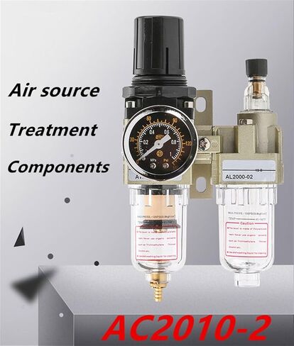 الصرف اليدوي إمدادات الهواء مضخة الهواء ضاغط على مرشح زيت منظم فاصل المياه الهوائي من قطعتين AC2010-02 in Kuwait