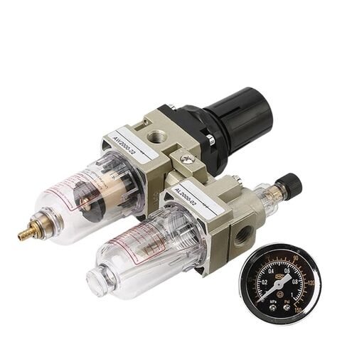 الصرف اليدوي إمدادات الهواء مضخة الهواء ضاغط على مرشح زيت منظم فاصل المياه الهوائي من قطعتين AC2010-02 in Kuwait