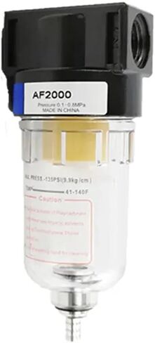 AF2000-02 1/4 Processor Copper Filter Air Pump Filter Oil and Water Separator Pneumatic Components Air Compressor in Saudi Arabia