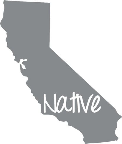 CafePress California Native Pride CA Oval Car Bumper Sticker in Saudi Arabia