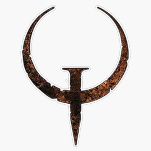 Quake Vinyl Waterproof Sticker Decal Car Laptop Wall Window Bumper Sticker 5" in Saudi Arabia