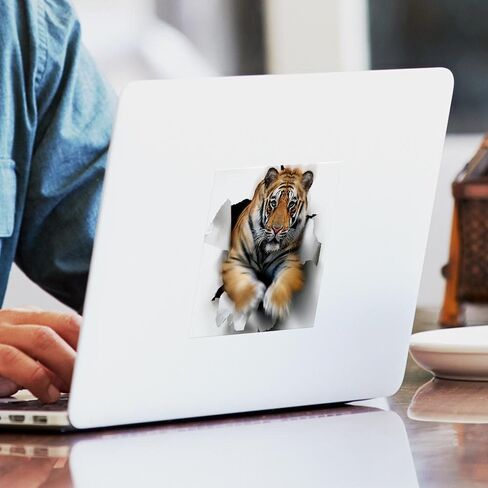 Cafepress Flying Tigers Sticker Square Pumper Sticker Decal in Saudi Arabia