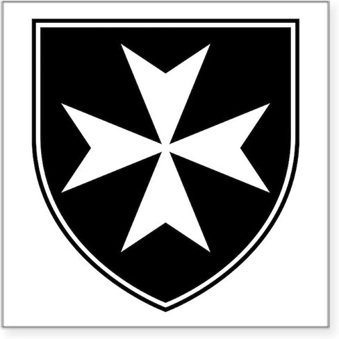 ملصق Cafepress Knights Hospitaller Square 3 × 3 مربع مربع ملصق شرس سيارة in Saudi Arabia