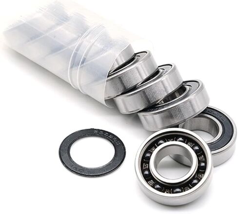 6002 Hybrid Ceramic Bearing 15x32x9mm قوسين أسفل قطع الغيار 6002RS 1PCS in Saudi Arabia