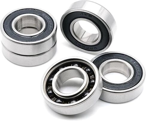 6002 Hybrid Ceramic Bearing 15x32x9mm قوسين أسفل قطع الغيار 6002RS 1PCS in Saudi Arabia