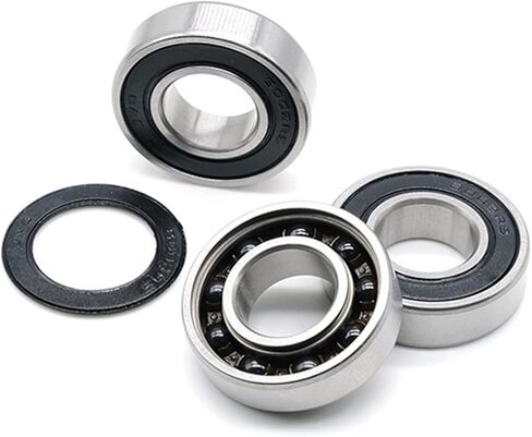 6002 Hybrid Ceramic Bearing 15x32x9mm قوسين أسفل قطع الغيار 6002RS 1PCS in Saudi Arabia