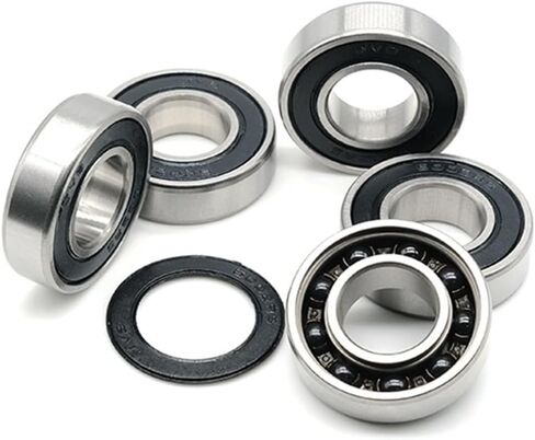 6002 Hybrid Ceramic Bearing 15x32x9mm قوسين أسفل قطع الغيار 6002RS 1PCS in Saudi Arabia