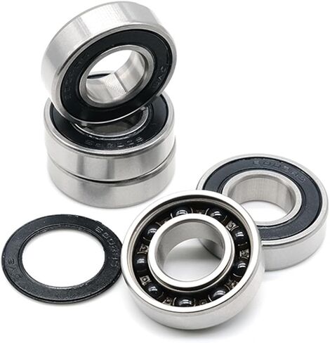 6002 Hybrid Ceramic Bearing 15x32x9mm قوسين أسفل قطع الغيار 6002RS 1PCS in Saudi Arabia