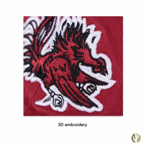 جامعة الصحراء الصبار بجامعة ساوث كارولينا البيسبول قبعة Gamecocks USC القبعات الخاطئة محطمة حزام القماش القابل للتعديل للبالغين (النمط H1) أحمر in Kuwait