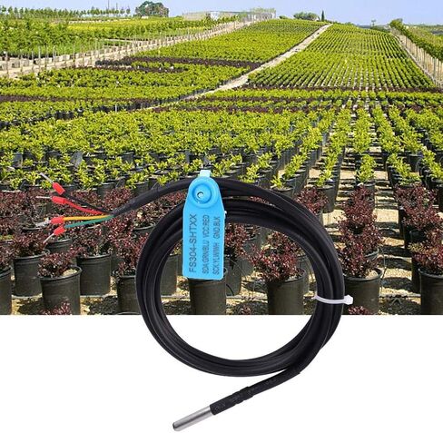 Acogedor Soil Sensor, FS304-SHT3X Digital Temperature and Humidity Sensor Probe, IP67 and Resistant, I2C Output in Saudi Arabia