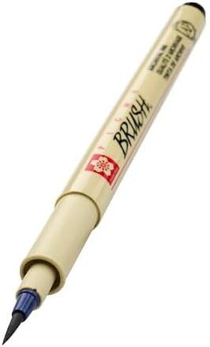 Sakura Color Products of America Marker, Brush Tip, Water/Fade Proof, Black (SAKXSDKBR49) in Kuwait